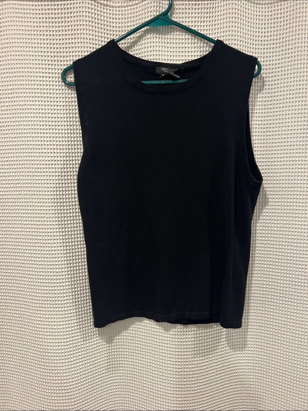 Karen Kane Black Sleeveless Knit Tank Top